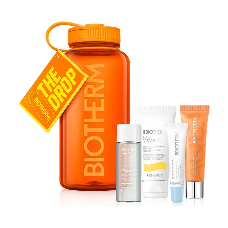 Biotherm Aquasource Vitamin Glow Estuche 5 pz