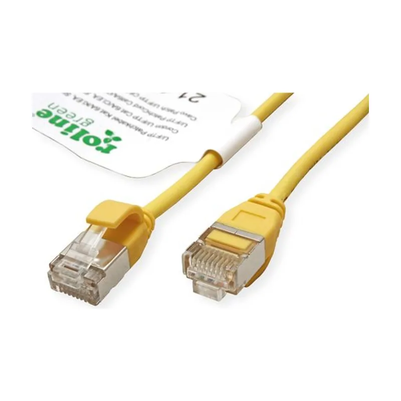 Roline GREEN 21.44.3324 cable de red Amarillo 1,5 m Cat6a U/FTP STP
