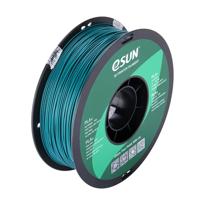 Esun PLA+175G1 material de impresión 3d Ácido poliláctico plus PLA+ Verde 1 kg