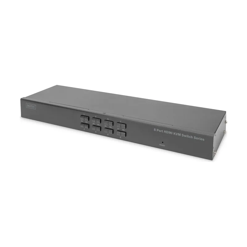 Conmutador KVM HDMI de 8 puertos Single View