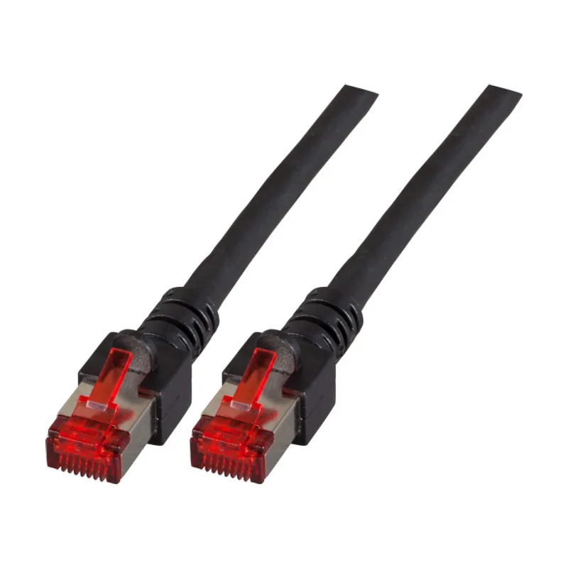 Efb Elektronik K5515.0,15 cable de red Negro 0,15 m Cat6 S/FTP S-STP