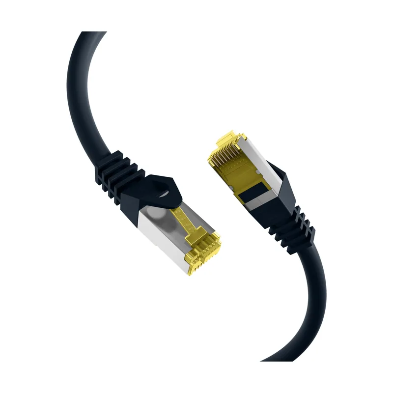 MK7001.0,15B cable de red Negro 0,15 m Cat6a S/FTP S-STP