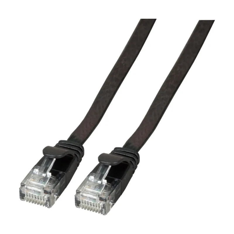 Efb Elektronik K8107SW.0,25 cable de red Negro 0,25 m Cat6a U/UTP UTP