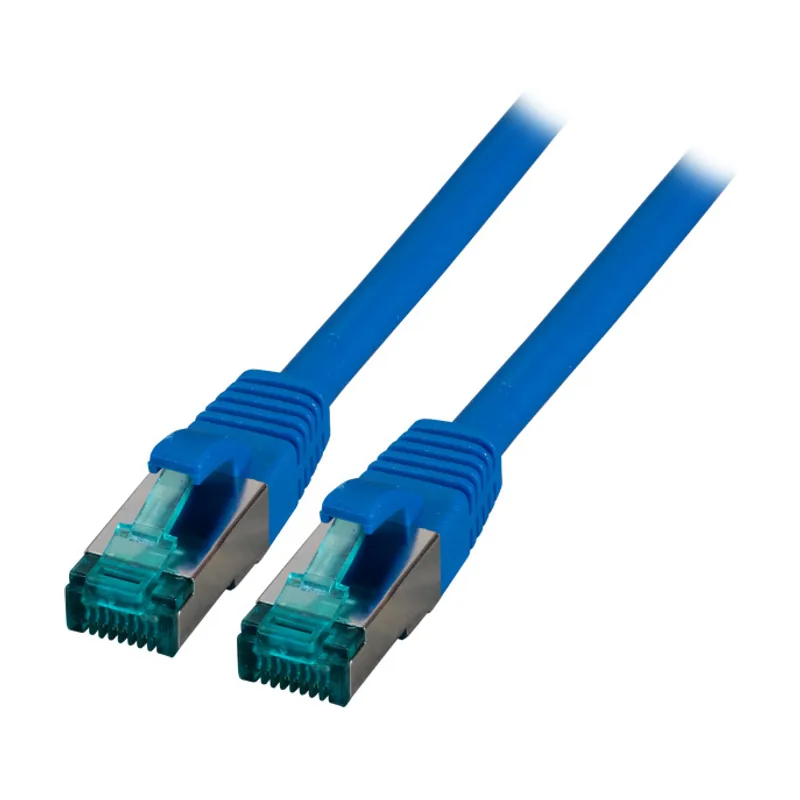 Efb Elektronik MK6001.0,15BL cable de red Azul 0,15 m Cat6a S/FTP S-STP