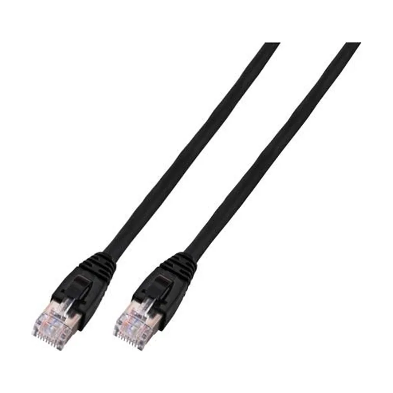 Efb Elektronik 10m Cat6 Patch cable de red Negro U/UTP UTP