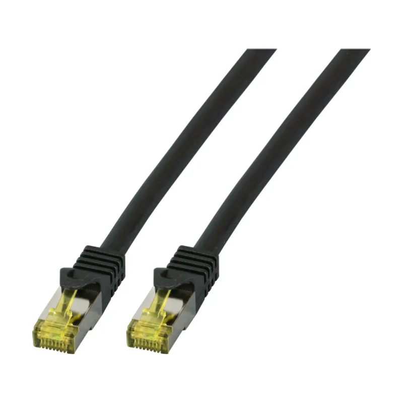Efb Elektronik MK7001.0,25B cable de red Negro 0,5 m Cat6a S/FTP S-STP