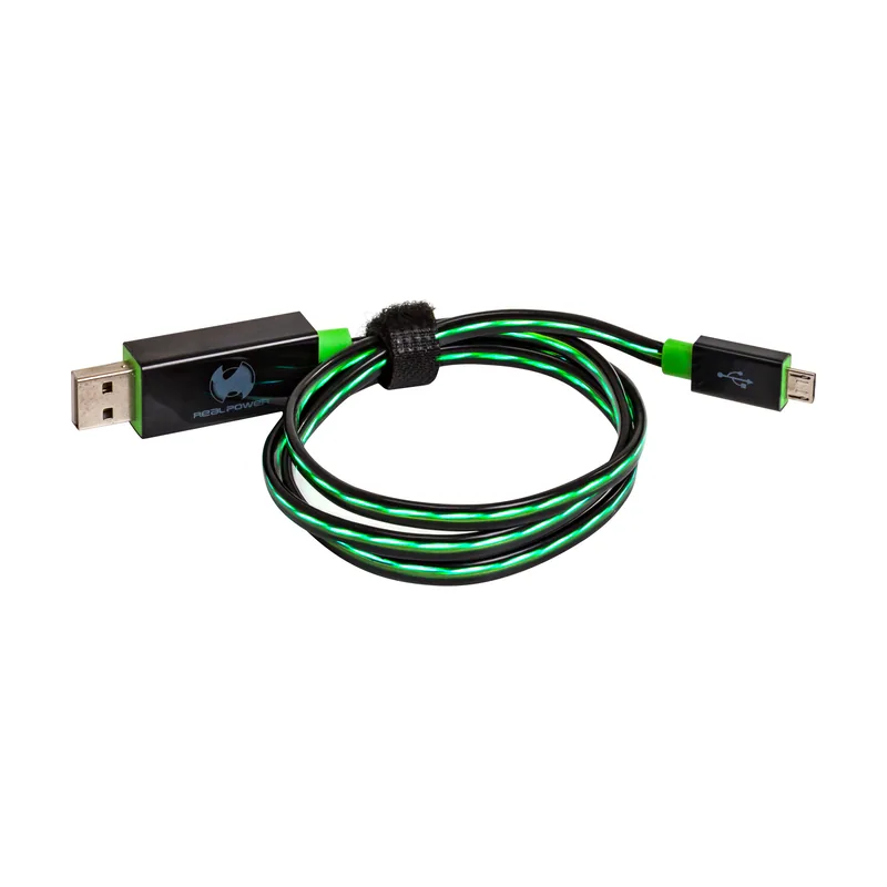 Realpower USB A/Micro-USB B 0.75m cable USB 2.0 0,75 m