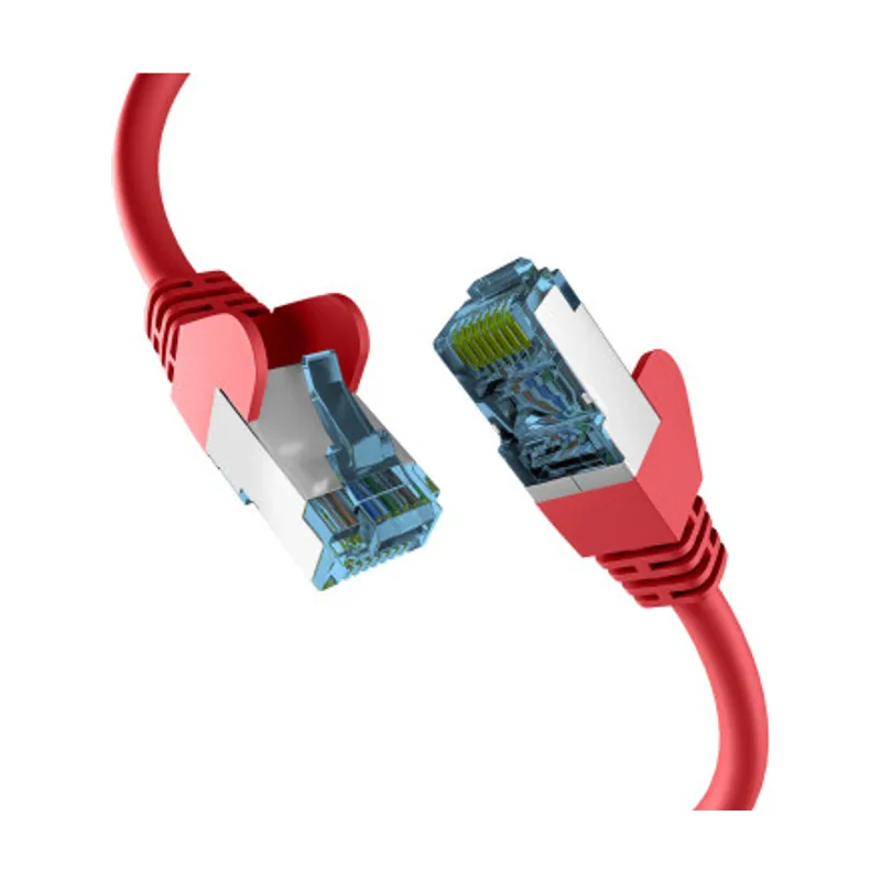 Efb Elektronik EC020200162 cable de red Rojo 0,15 m Cat7 S/FTP S-STP