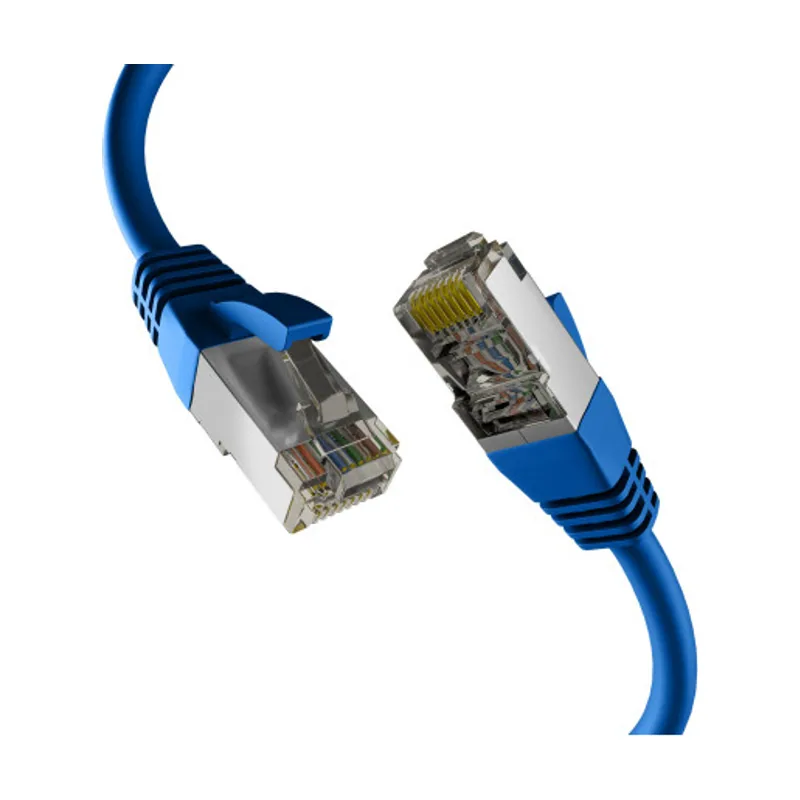 M-Cab EC020200236 cable de red Azul 1,5 m Cat8.1 S/FTP S-STP