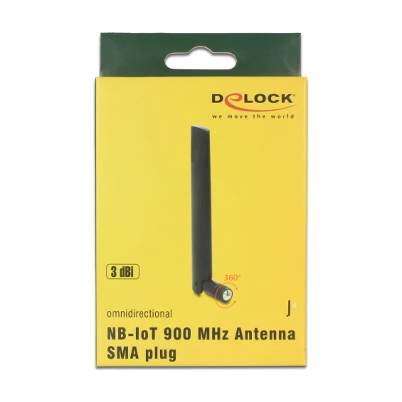 Delock NB-IoT antena para red Antena omnidireccional SMA 3 dBi