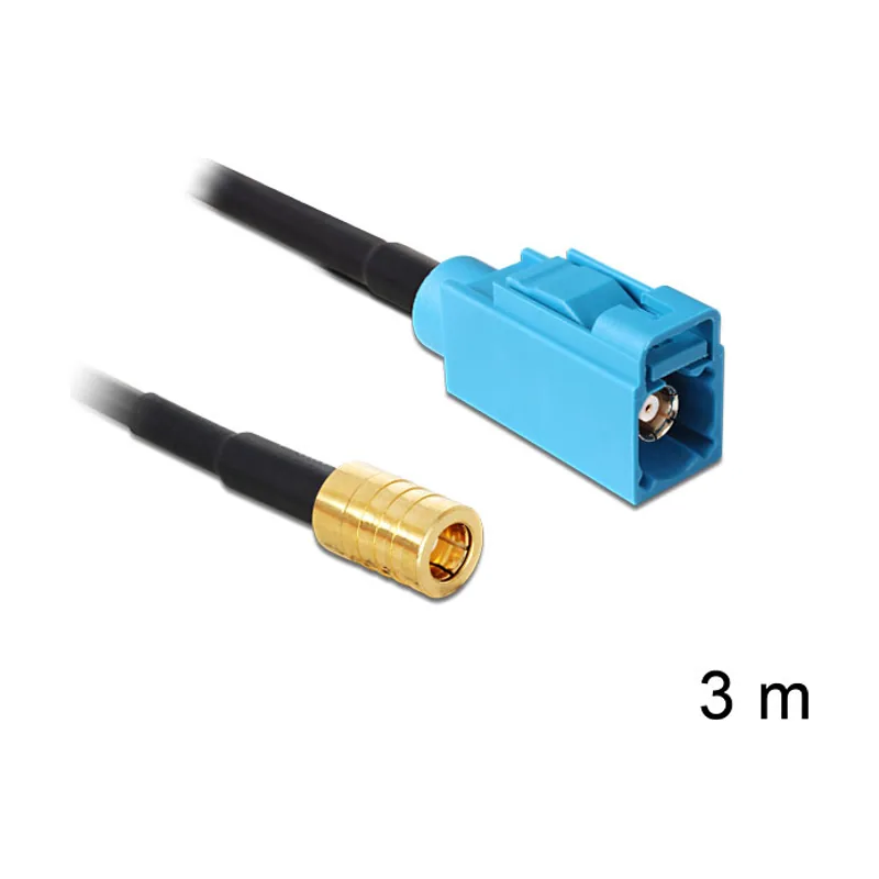 Delock 88652 cable coaxial RG-174 3 m SMB FAKRA Z