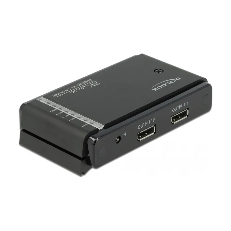 Conmutador DisplayPort 1.4 2 x 2 Entrada DisplayPort a 1 x 2 Salida DisplayPort a
