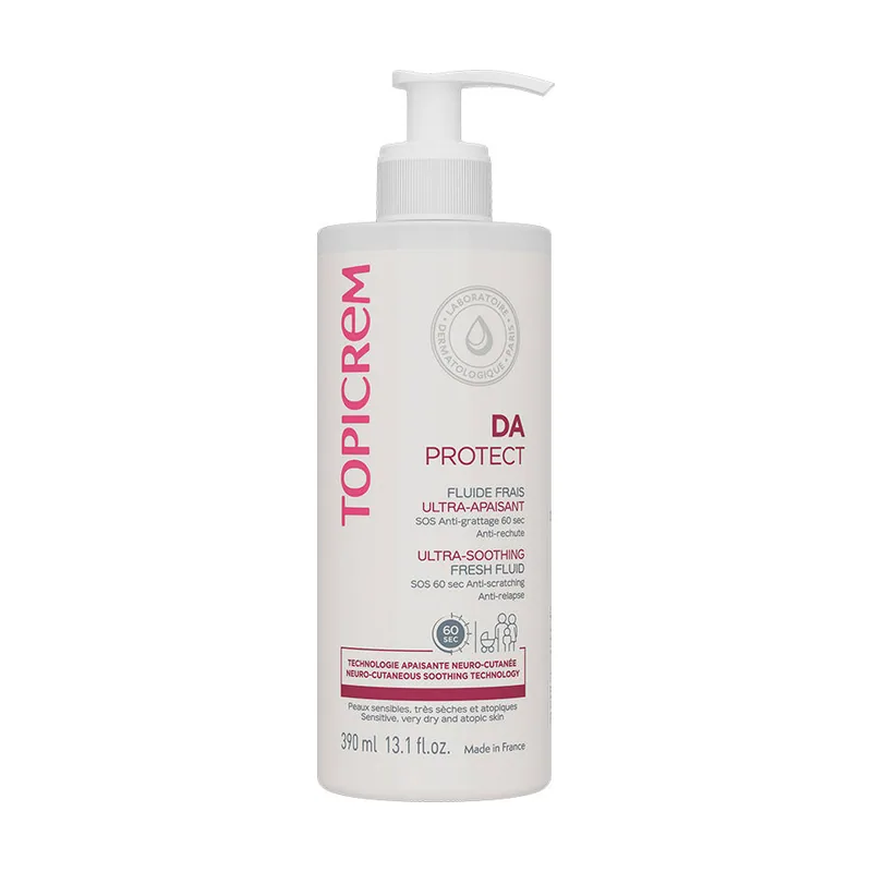Topicrem DA PROTECT fluido fresco ultra-clamante 390 ml