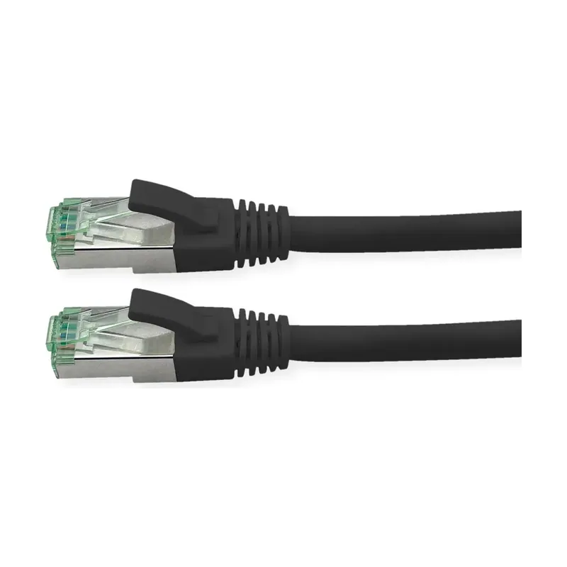 Recycled Material 21.45.3255 cable de red Negro 5 m Cat6a S/FTP S-STP