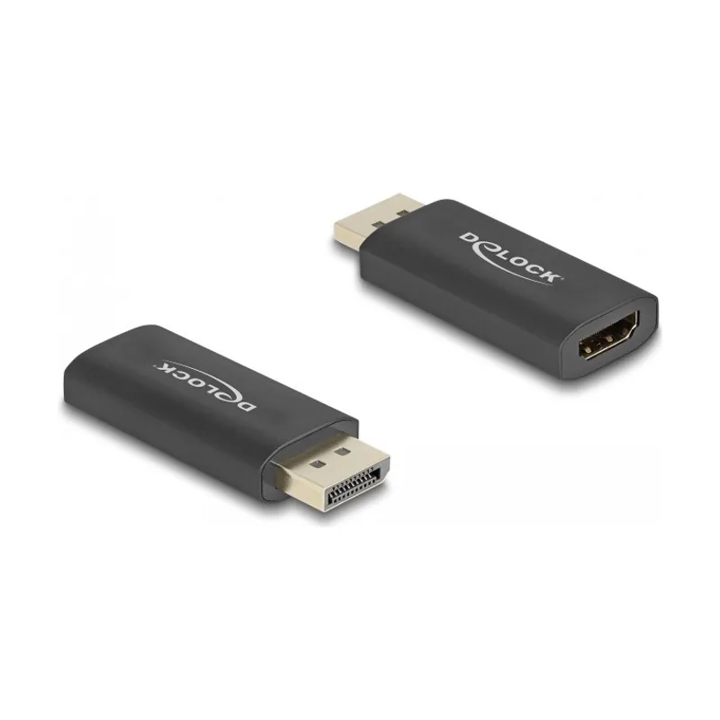 Delock Adaptador DisplayPort 1.4 activo a HDMI 8K con función HDR