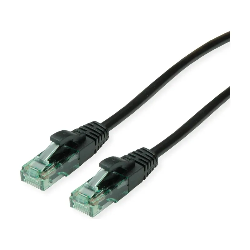Roline Recycled Material 21.45.3151 cable de red Negro 1 m Cat6a U/UTP UTP