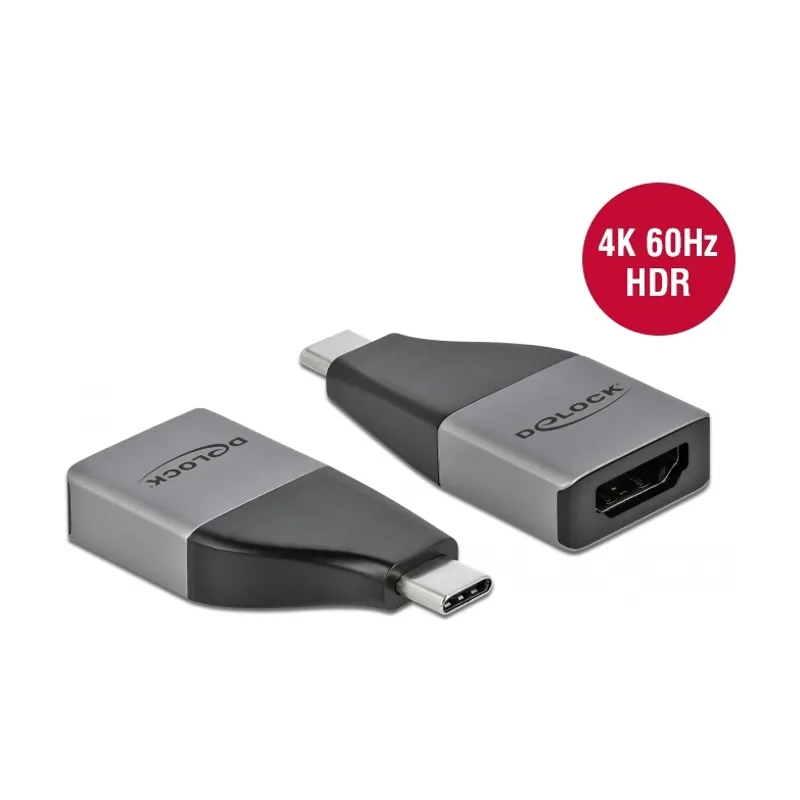 Delock Adaptador USB Type-C a HDMI DP Alt Mode 4K 60 Hz