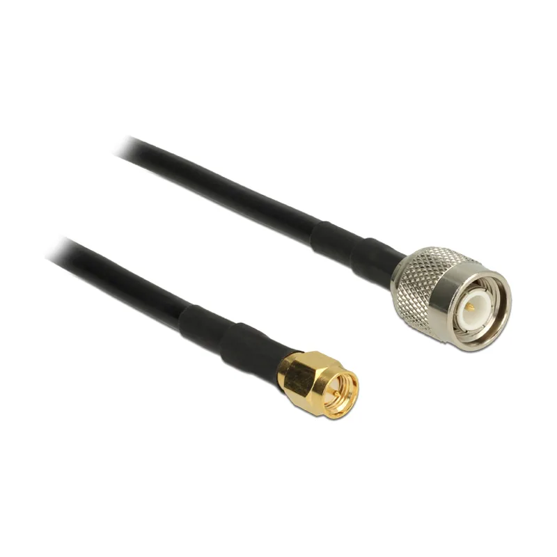 Delock 89505 cable coaxial CFD200 5 m TNC SMA