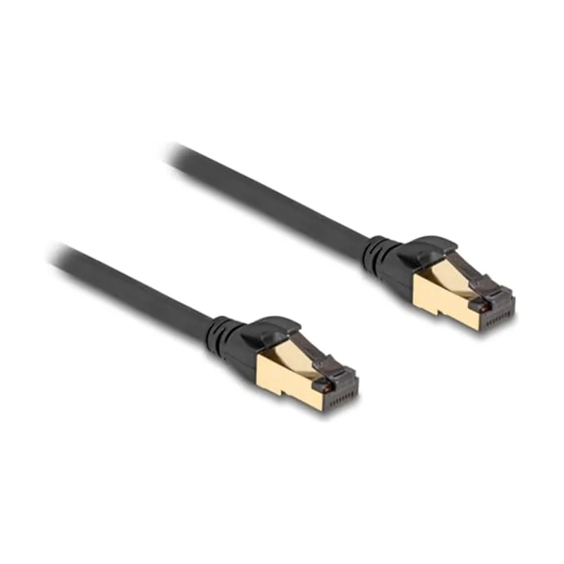 Delock Cable de red RJ45 Cat.6A macho a macho S/FTP