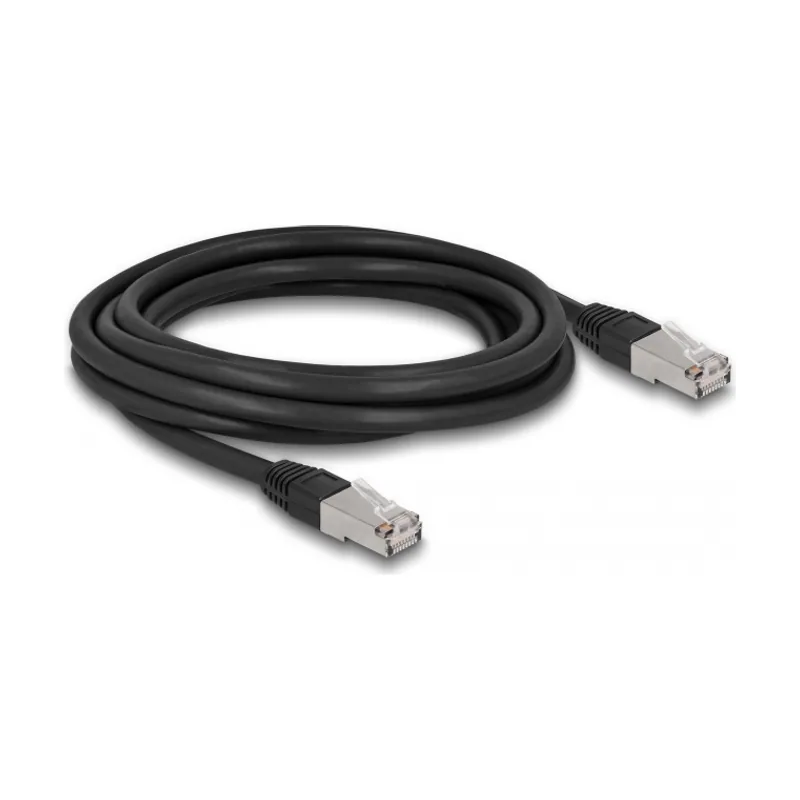 Delock Cable de red RJ45 Cat.6A S/FTP PE de Exteriores de 3 m
