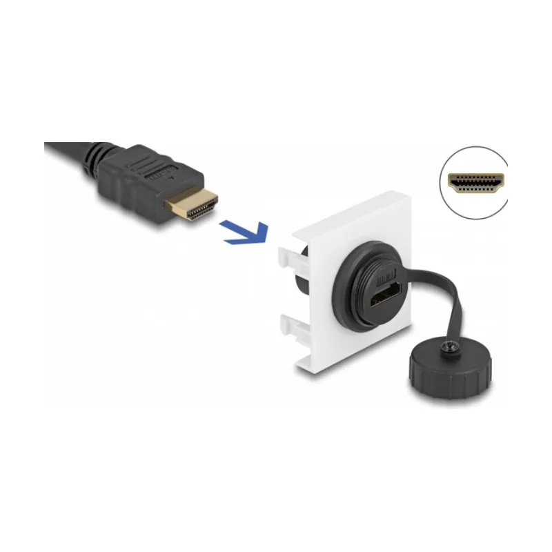 Delock Módulo Easy 45 HDMI 45 x 45 mm