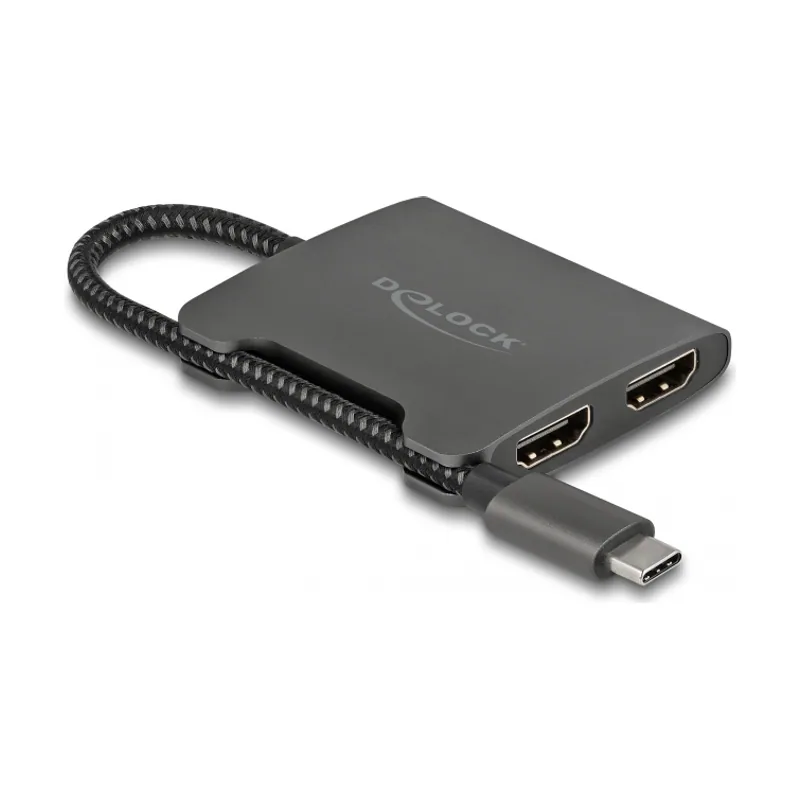 Delock Divisor USB Type-C Modo DP Alt a 2 x HDMI MST
