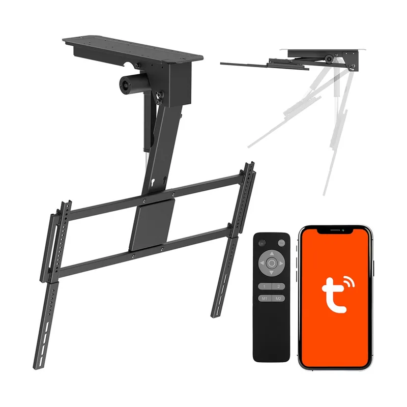 Maclean Soporte eléctrico para televisor de techo