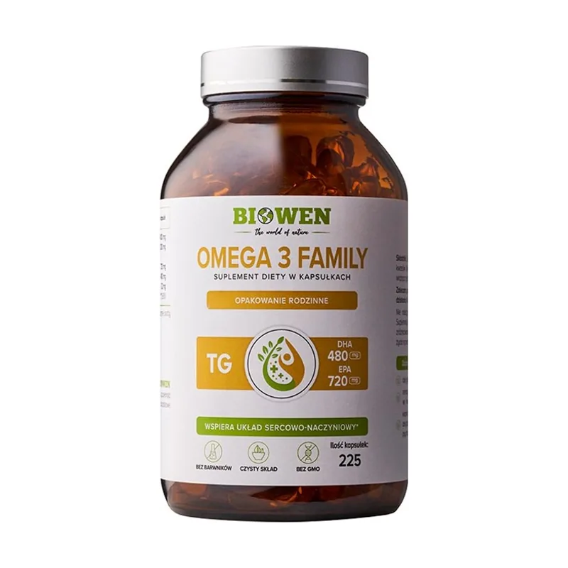 Biowen omega 3 tg family 720mg epa