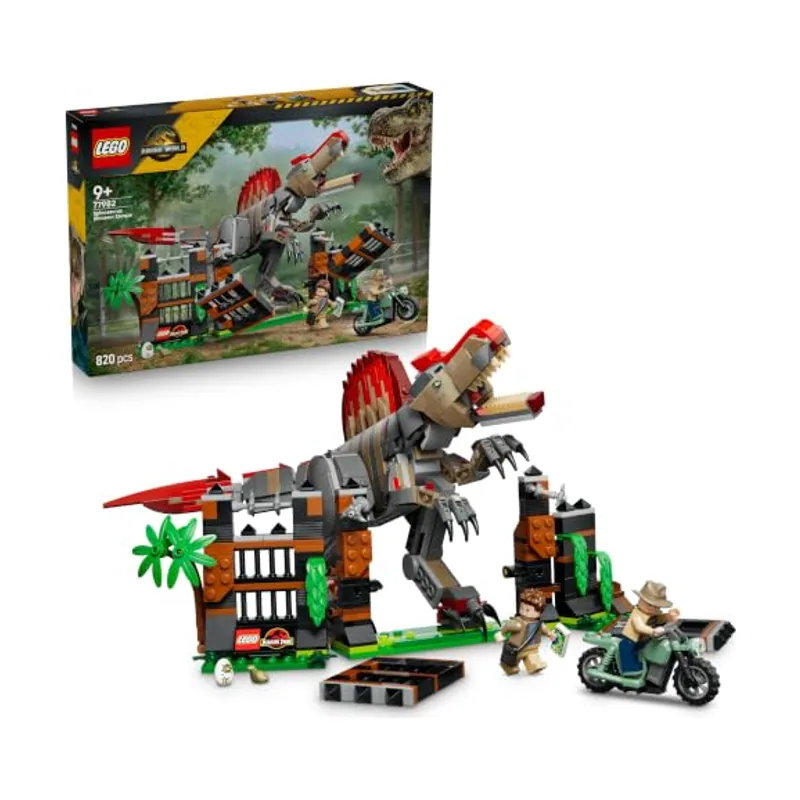 Lego Jurassic World Huida del Dinosaurio Spinosaurus 77982
