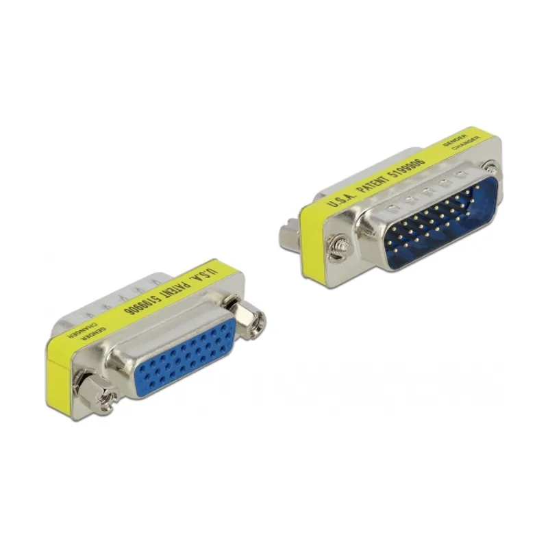 Delock Adaptador D-Sub de 26 pines macho a hembra