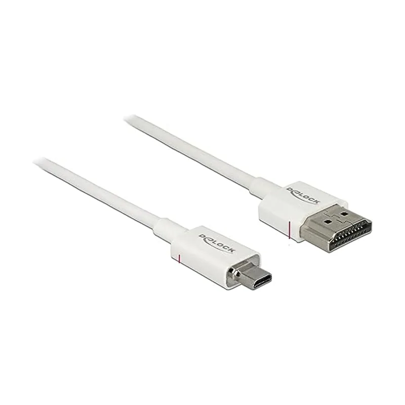 Delock 85148 cable HDMI 0,5 m HDMI tipo A Estándar HDMI tipo D Micro