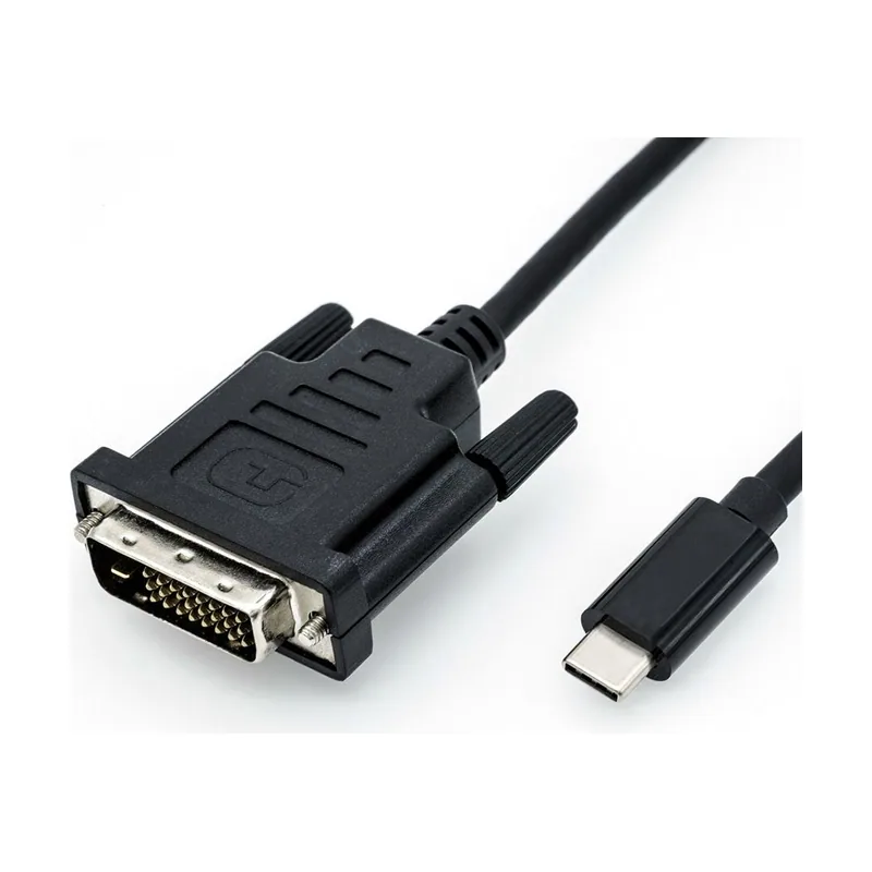 Roline 11.04.5830 adaptador de cable de vídeo 1 m USB Tipo C DVI