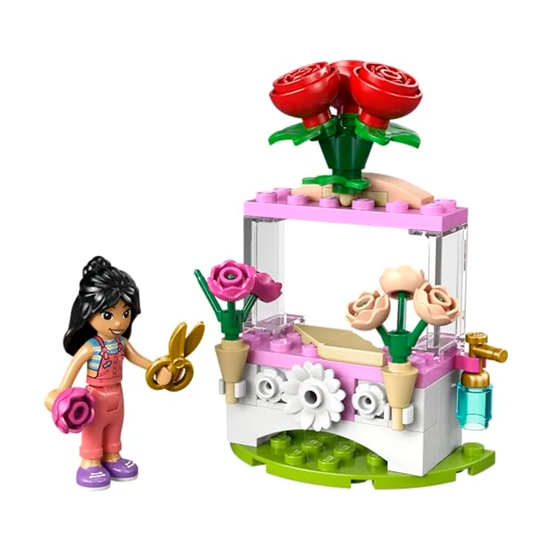 Lego Friends Puesto de Flores con Rosas