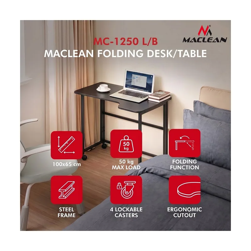 Maclean Mesa de trabajo plegable