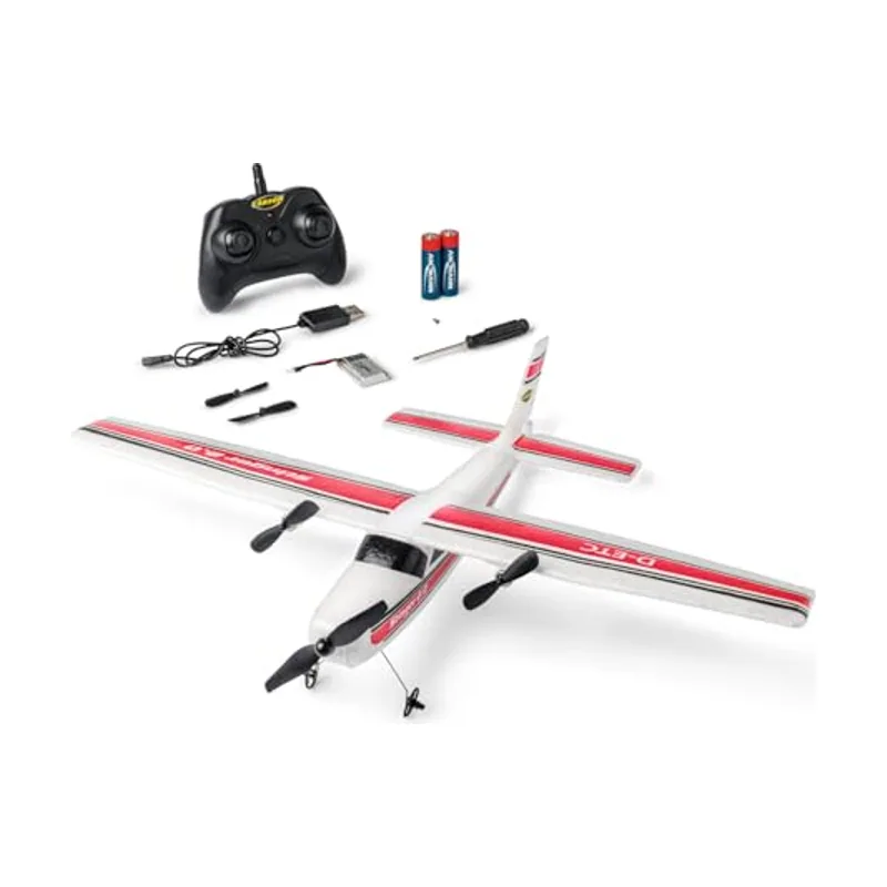 Tamiya Carson Carson Stinger 2.0 RTF Avión RC 2,4 g con giroscopio