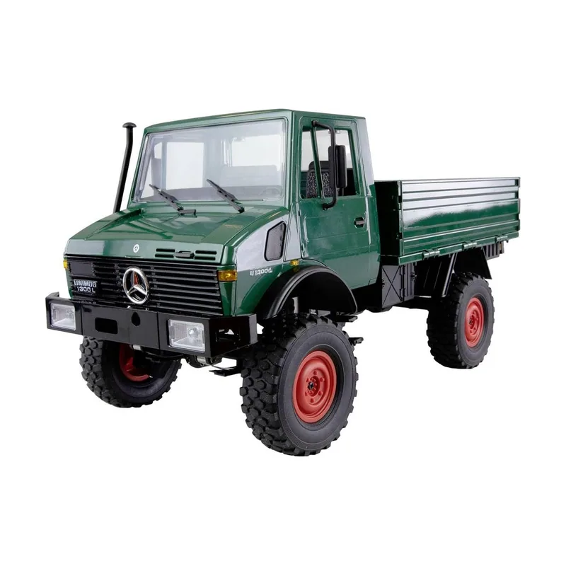 Amewi Mercedes-Benz Unimog Basic 4WD 1:12 RTR verde 2,4 GHz