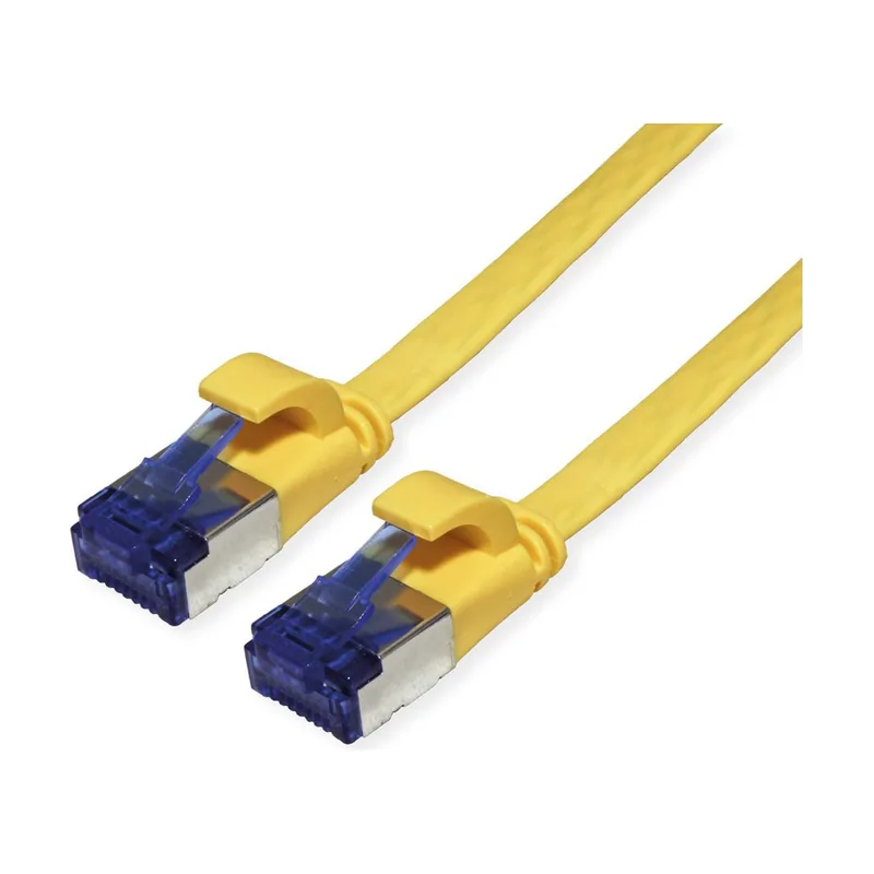 Value 21.99.2132 cable de red Amarillo 2 m Cat6a F/UTP FTP