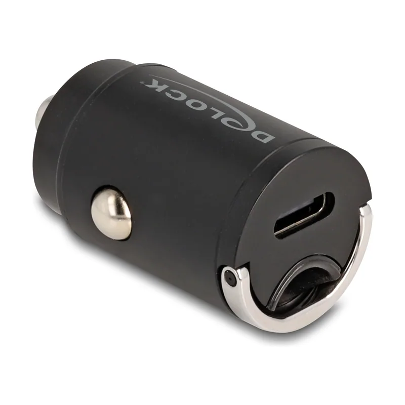Delock 64278 cargador de dispositivo Universal Negro Encendedor de cigarrillos Carga rápida Auto
