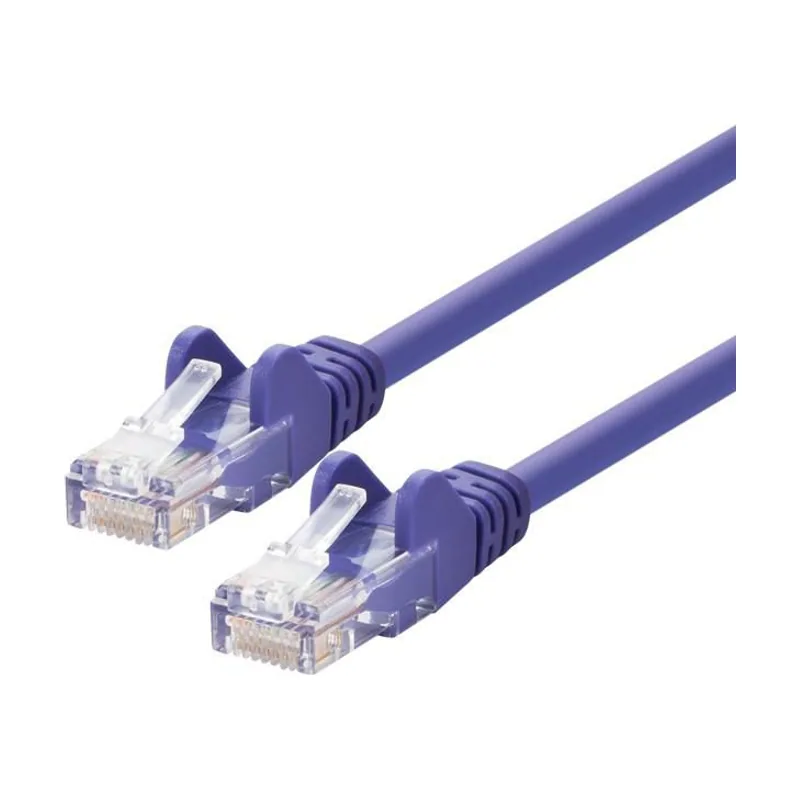 LOGON TCU55U150P cable de red Púrpura 15 m Cat5e U/UTP UTP