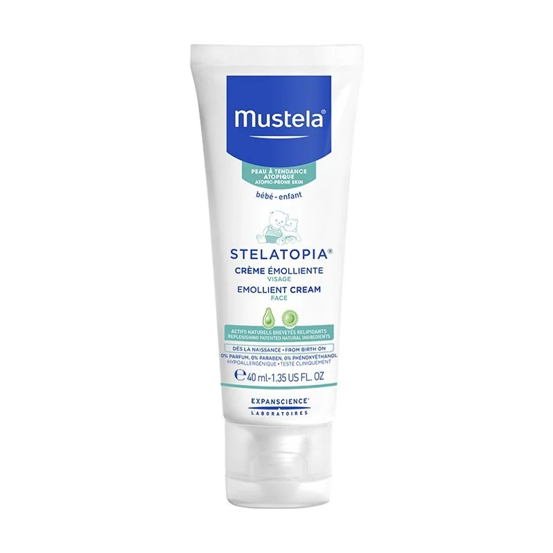 Mustela STELATOPIA Crema Facial Emoliente 40ml