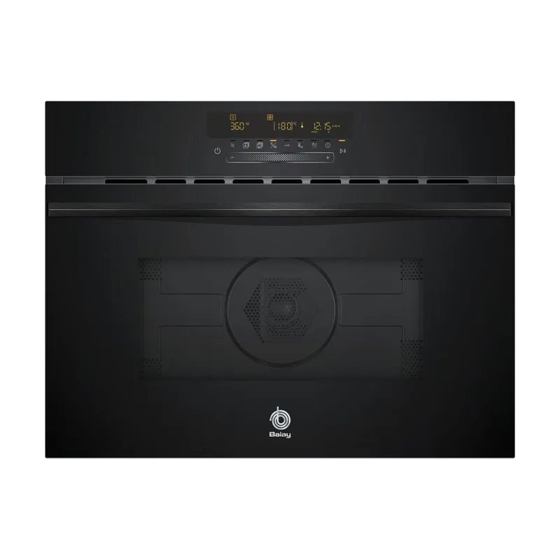 Balay BalayHorno compacto con microondas Cristal negro 3CW5179N3