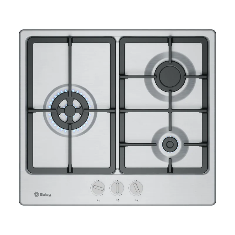 Balay BalayPlaca de gas 60 cm Acero 3ETX563CB