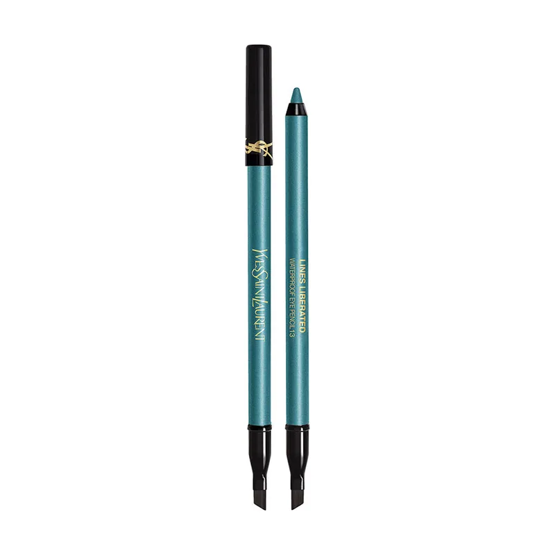 Yves Saint Laurent LINES LIBERATED lápiz de ojos resistente al agua #13-Turquoise