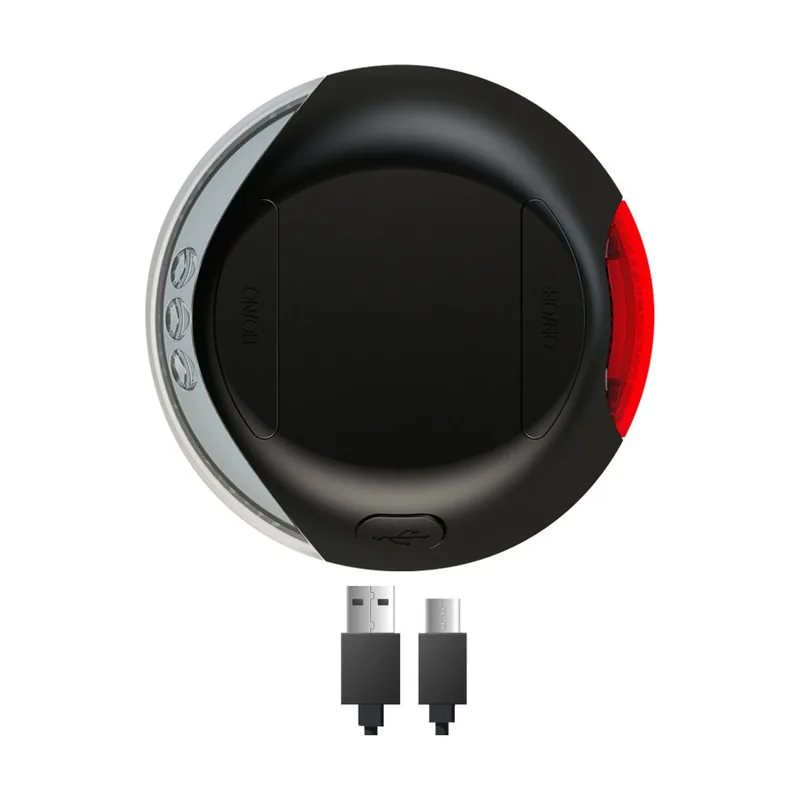 Literna de Luz led negra para correas