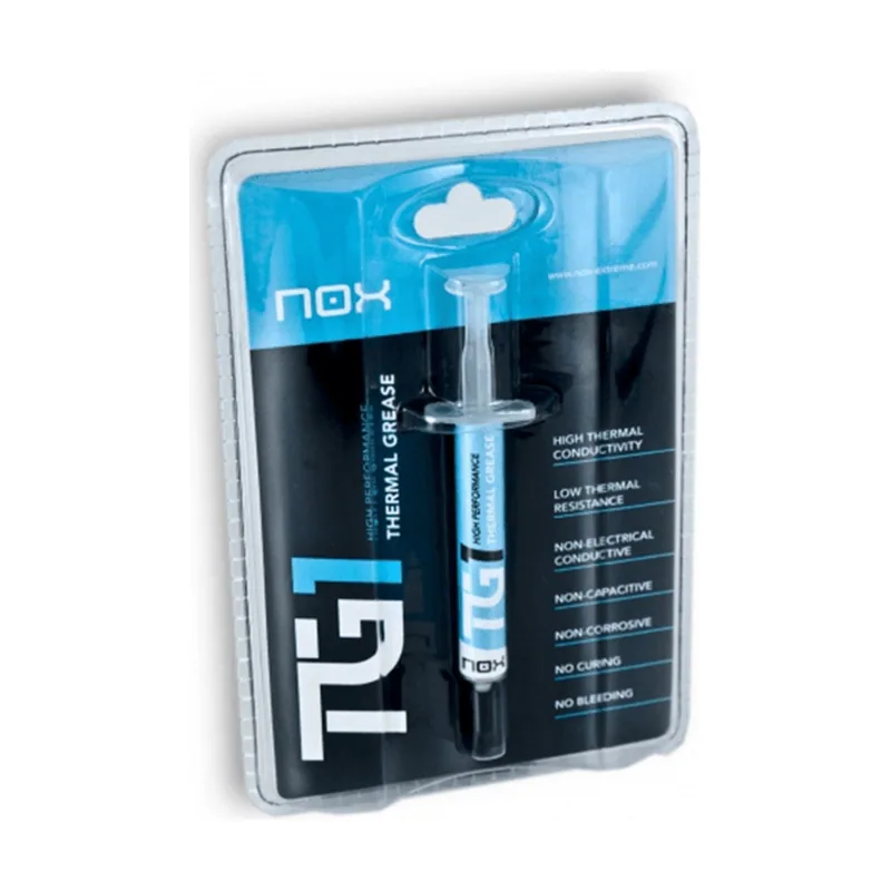Nox Pasta Térmica TG-1 Alto rendimiento 4g