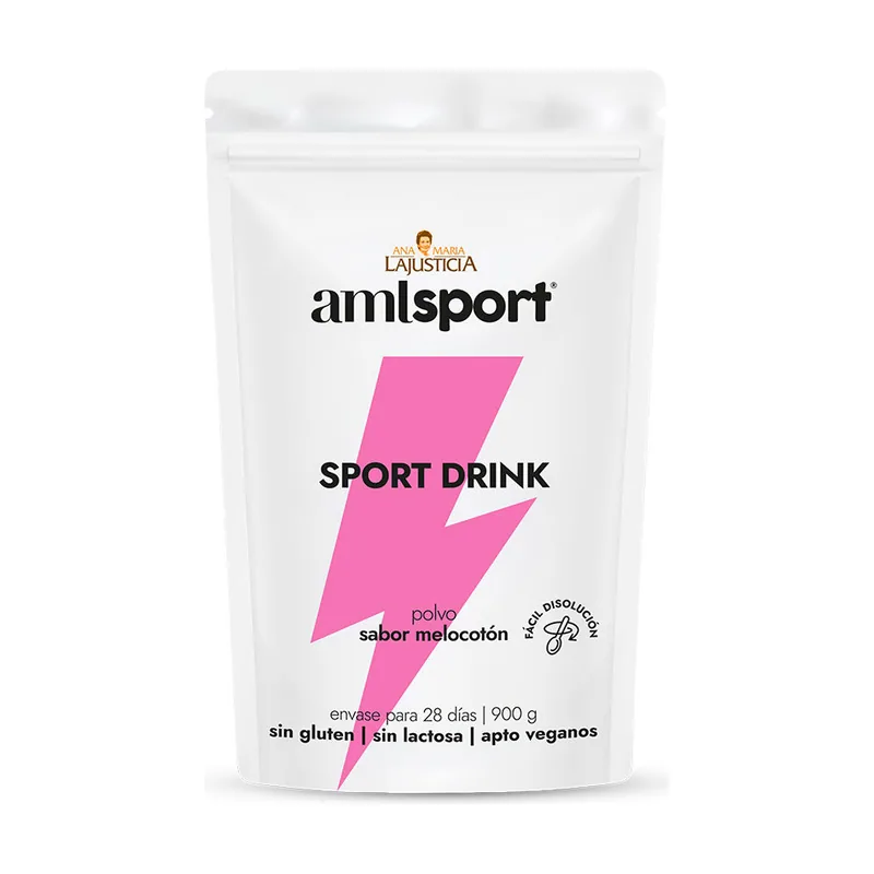 ANA Maria Lajusticia SPORT DRINK sabor melocotón 900 gr