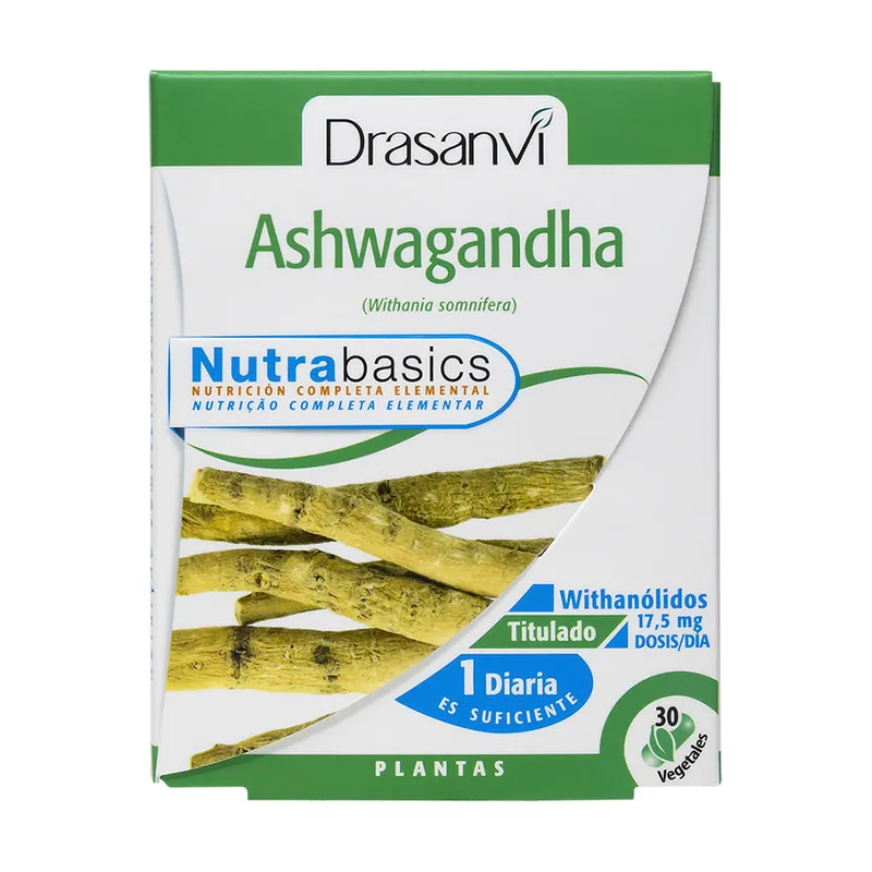 Drasanvi NUTRABASICS ASHWAGANDHA cápsulas 30 u