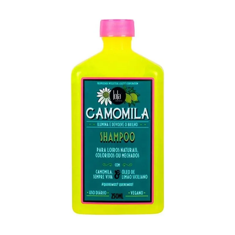 Lola Cosmetics CAMOMILA champú 250 ml