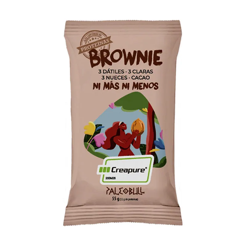 Paleobull BARRITA ENERGÉTICA #brownie