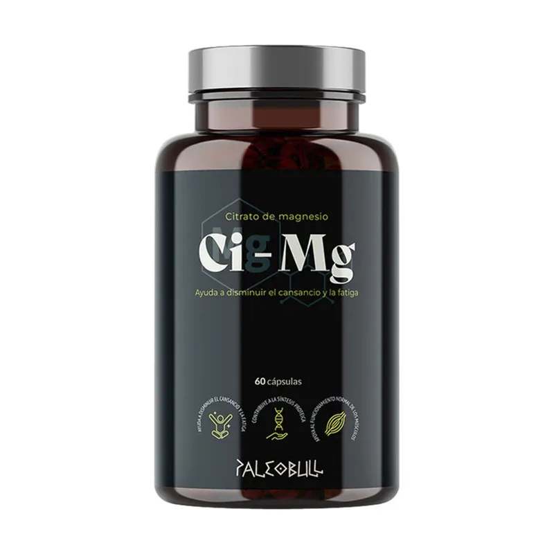 Paleobull CITRATO DE MAGNESIO cápsulas 60 u